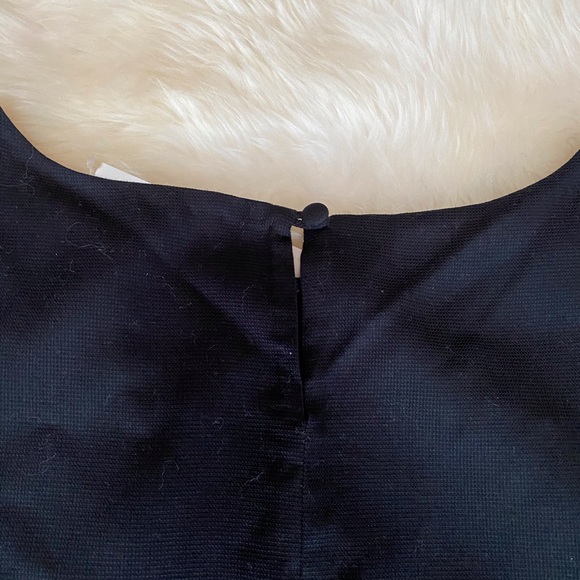 Emmelle black 3/4 sleeve blouse - Picture 3 of 9